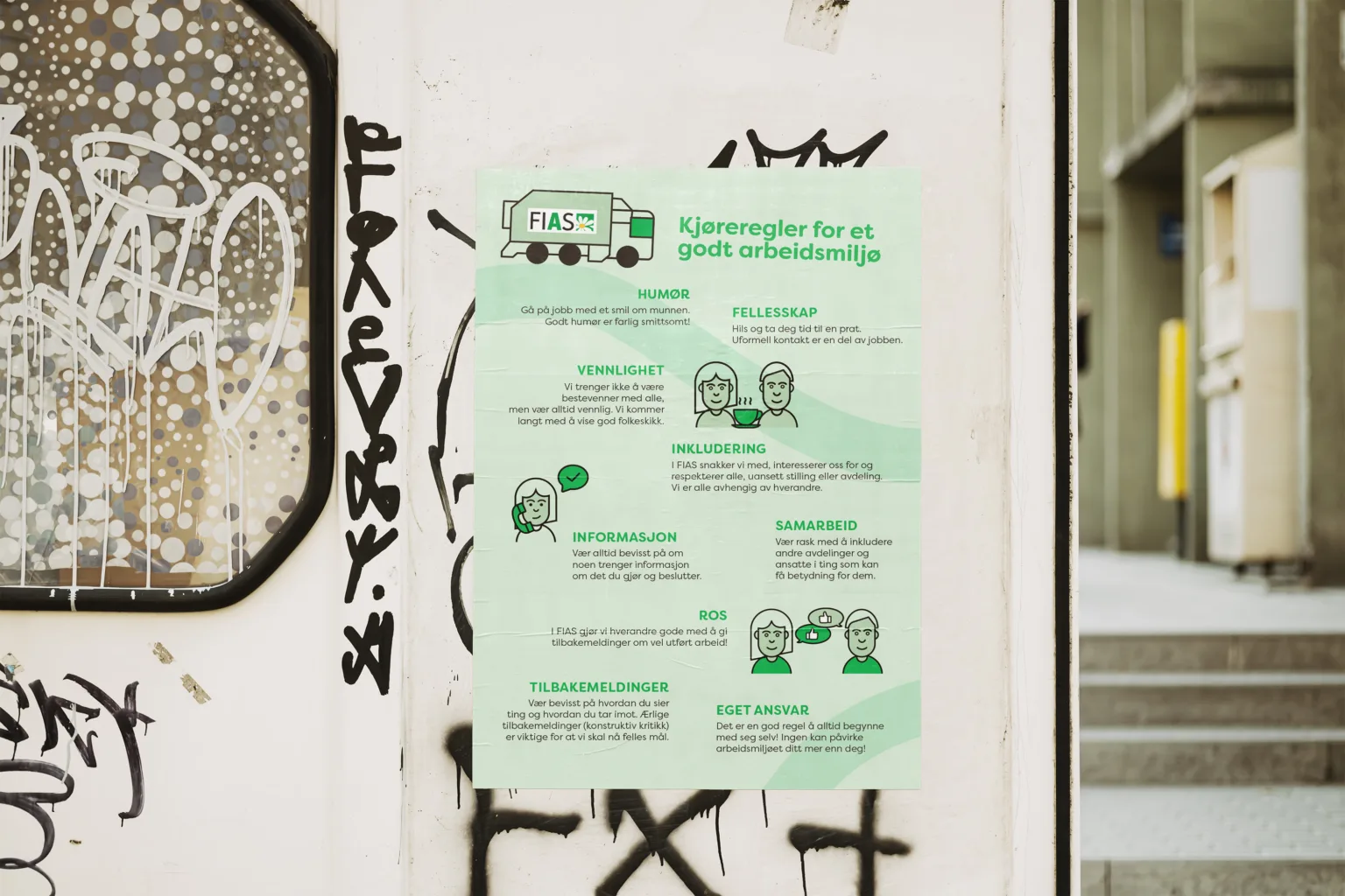 Arbeidsmiljo poster